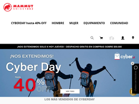 'mammut.cl' screenshot