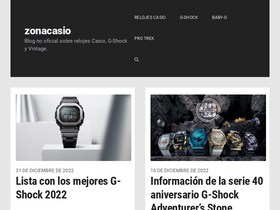 'zonacasio.blogspot.com' screenshot