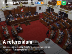 'lamula.pe' screenshot