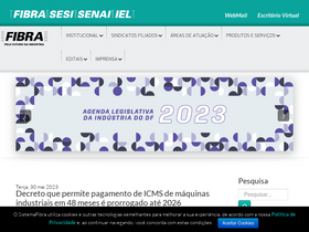 'sistemafibra.org.br' screenshot