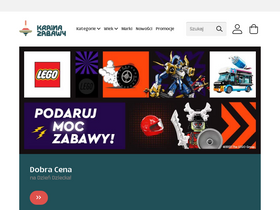 'krainazabawy.pl' screenshot