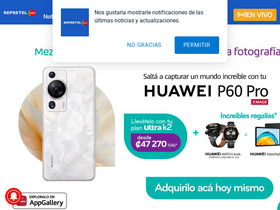 'repretel.com' screenshot