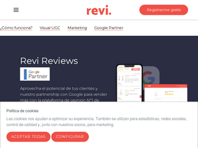 'revi.io' screenshot