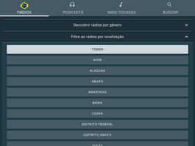 'radio-ao-vivo.com' screenshot