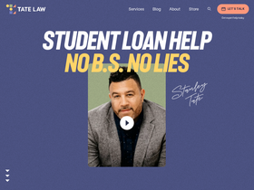 'tateesq.com' screenshot