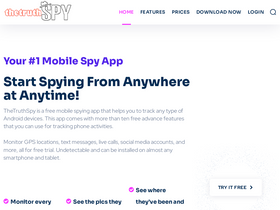 'thetruthspy.com' screenshot