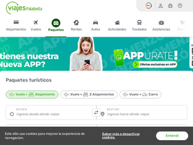 'viajesfalabella.com.co' screenshot