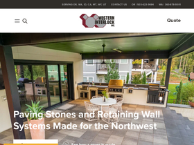 'westerninterlock.com' screenshot