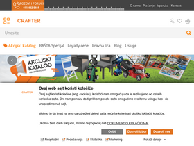 'crafter.rs' screenshot