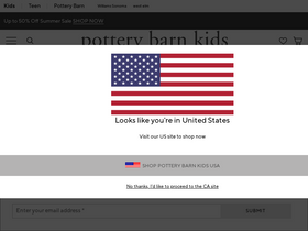 'potterybarnkids.ca' screenshot