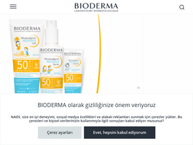 'bioderma.com.tr' screenshot