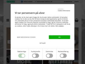 'incover.no' screenshot