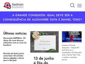 'fashionbubbles.com' screenshot