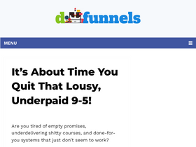 'deefunnels.com' screenshot