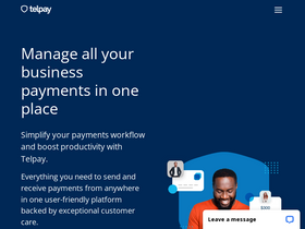 'telpay.ca' screenshot