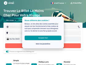 'virail.fr' screenshot