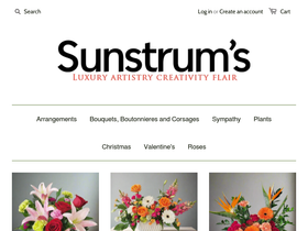 sunstrums.ca homepage screenshot