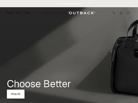 Outback Steakhouse homepage screenshot