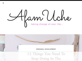 'afamuche.com' screenshot