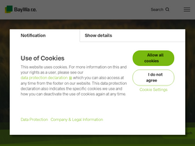 'baywa-re.de' screenshot