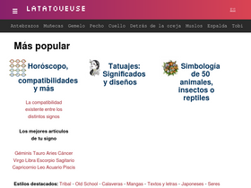 'latatoueuse.com' screenshot