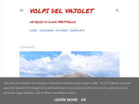 'volpidelvajolet.it' screenshot