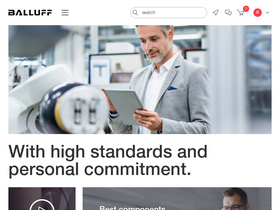 'balluff.com' screenshot