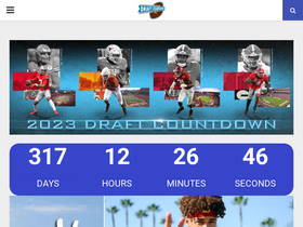 'draftcountdown.com' screenshot