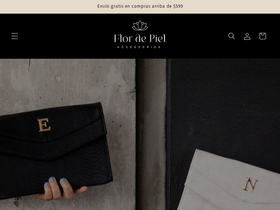 flordepiel.mx homepage screenshot