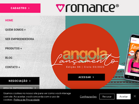 'romance.com.br' screenshot