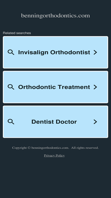 benningorthodontics.com