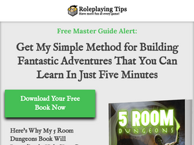 'roleplayingtips.com' screenshot