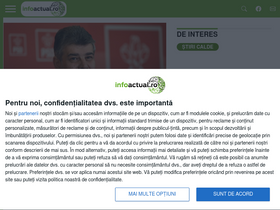 'infoactual.ro' screenshot