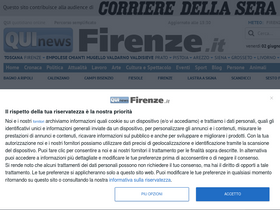'quinewsfirenze.it' screenshot