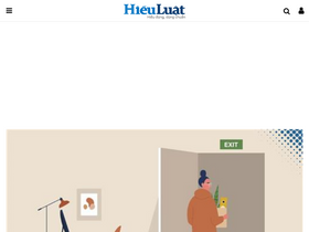 'hieuluat.vn' screenshot