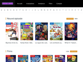 'dessins-anime.com' screenshot