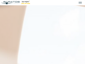 'stratosjets.com' screenshot