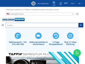 'realmediashop.de' screenshot