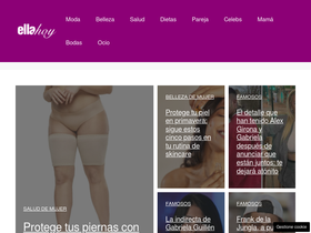 'ella-hoy.es' screenshot
