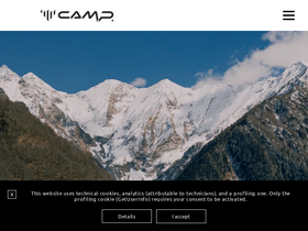 'camp.it' screenshot