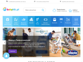 'babyhit.pl' screenshot