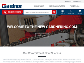'gardnerinc.com' screenshot