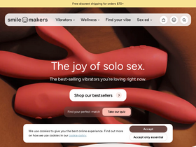 'smilemakerscollection.com' screenshot