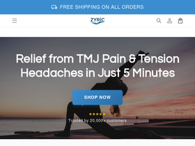 Zyric website screenshot