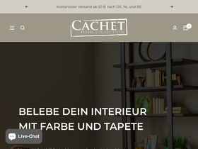 cachethomecollection.de homepage screenshot