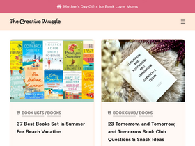 'thecreativemuggle.com' screenshot