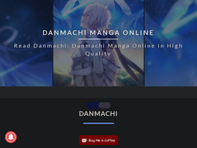 'danmachimanga.com' screenshot