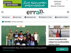 'erran.eus' screenshot