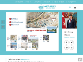 'gunebakan.aksaray.bel.tr' screenshot