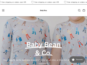 babybeanandco.com homepage screenshot